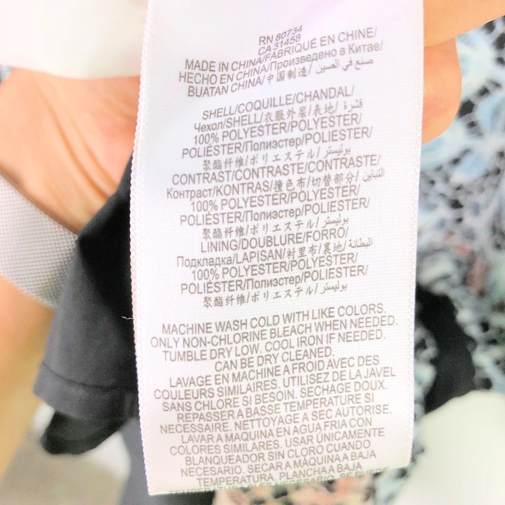 BCBG MAXAZRIA Black Flowy Kimono Sleeve Dress XS - Picture 8 of 8